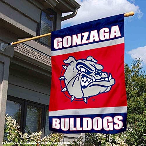 College Flags & Banners Co. Флаг дома банери Gonzaga