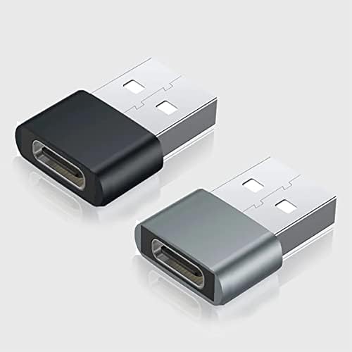 Бърз USB адаптер-C за свързване към USB порт, съвместим с Samsung M30 s за зарядни устройства, синхронизация, OTG-устройства,