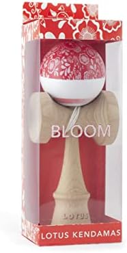 Кендама Red Bloom уголемена форма за най-добрите трикове - Подобрява координацията и рефлексите - Супер лепкава боя -