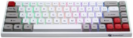 Механична клавиатура GK GAMAKAY TK68 65% RGB, 68 клавиши, Трехрежимный Bluetooth 5,0 / Type-C кабелна/2.4 Ghz Безжична