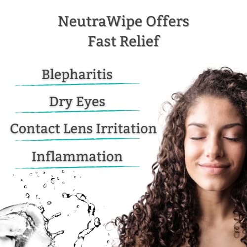 Подмладяващи Сълзи Нейтрофильные Хлорсодержащие кърпички за очи NeutraWipe. Естествено Хипоалергичен Почистващо средство