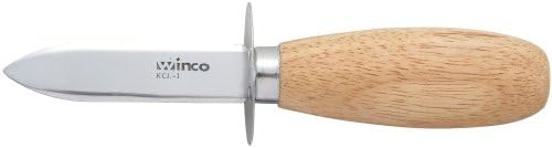 Нож за приготвяне на стриди и миди Winco, набор от 12