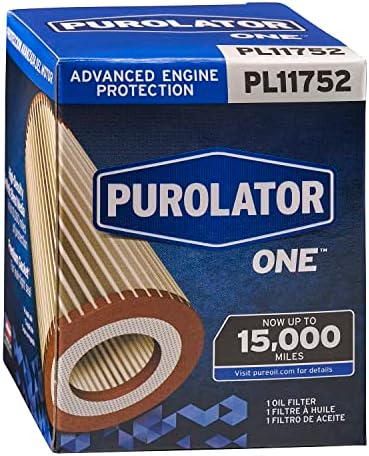 Purolator PL11752 PurolatorONE Усъвършенстван Картриджный Маслен филтър за защита на двигателя, който е Съвместим с някои