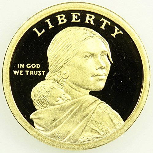 2011 S Sacagawea Native American Gem Proof Монета на САЩ Gem Модерен долар $1 DCAM Монетен двор на САЩ
