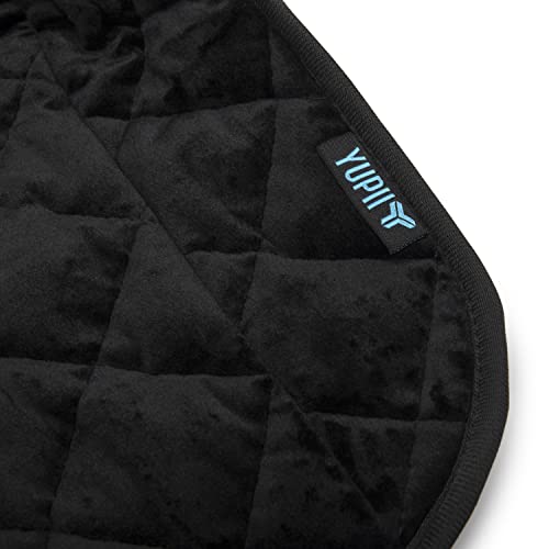 Водоустойчив калъф за авто седалка YUPII Piddle Pad - 2 опаковки - Черен калъф за приучения към гърне - Удобен и за многократна