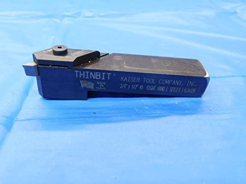 Притежателят на струг инструмент Kaiser THINBIT L453412R с опашка 3/4 X 1/2 3 3/8 OAL - MB7102AK2