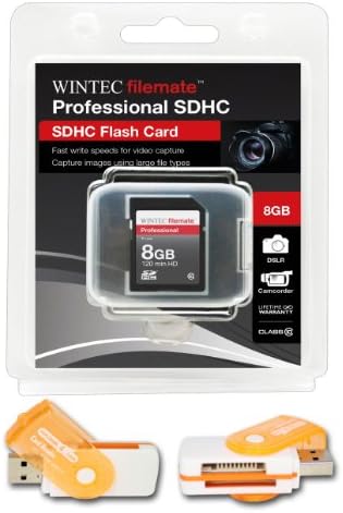 Високоскоростна карта памет, 8 GB, клас 10 SDHC карта за фотоапарат Nikon COOLPIX P500 COOLPIX P7000. Идеален за висока скорост на заснемане и видео във формат HD. Идва с горещи предложе?