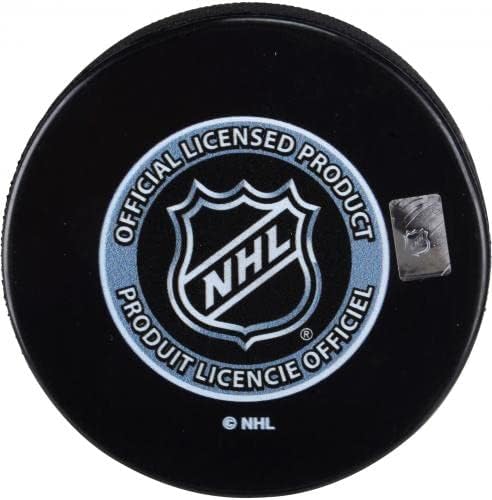 Хокейна шайба с логото на проект на мотика НХЛ 2006 без подпис - Грозен Pucks