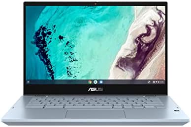 ASUS Chromebook Flip CX3, 14-инчов сензорен дисплей с Full HD NanoEdge, Intel Core i5-1130G7, 256 GB твърдотелно устройство за съхранение на PCIe SSD, 8 GB оперативна памет, Стилус, в гаража, Клавиатура с